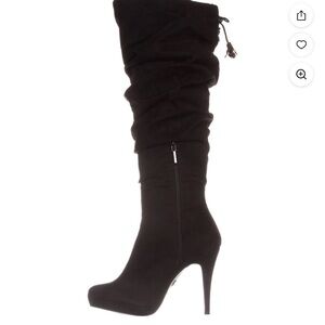 Thalia Sodi Elegant Black Heeled Boots